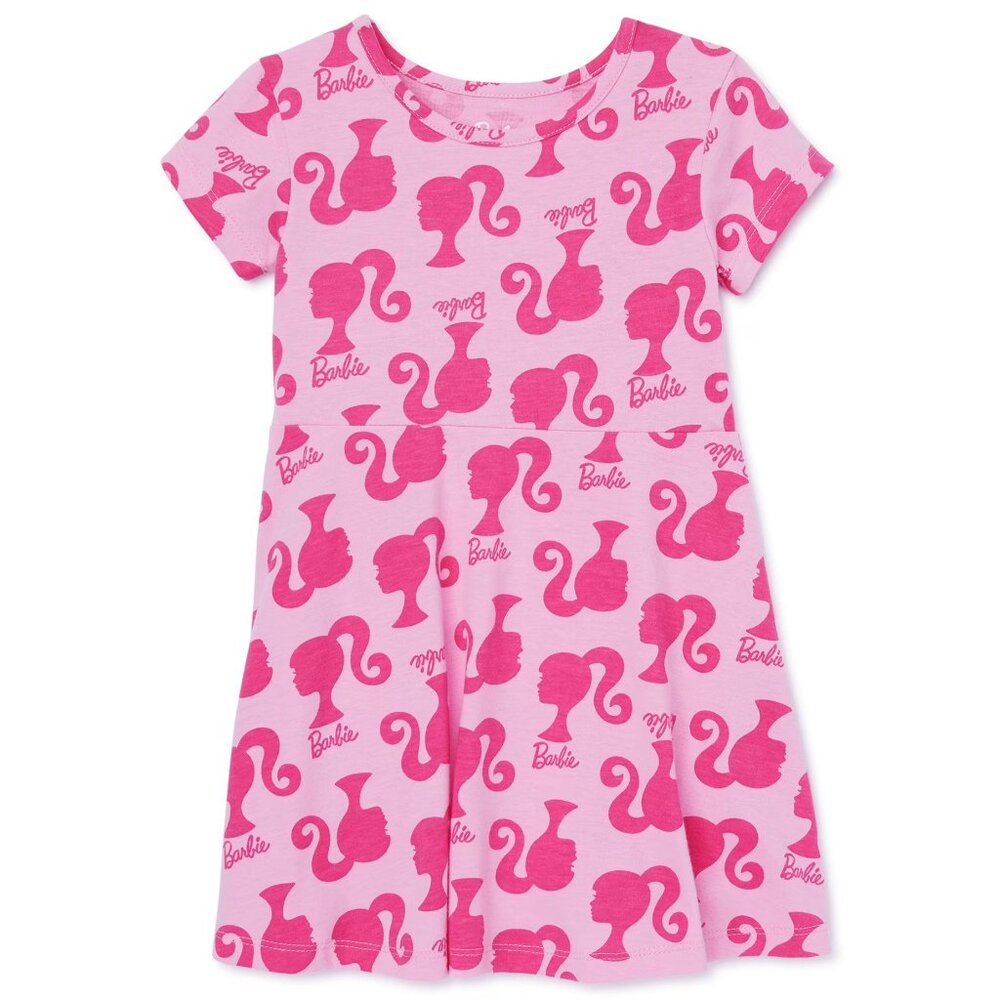 BARBIE Dress TODDLER GIRLS SIZE 3T Pink NEW